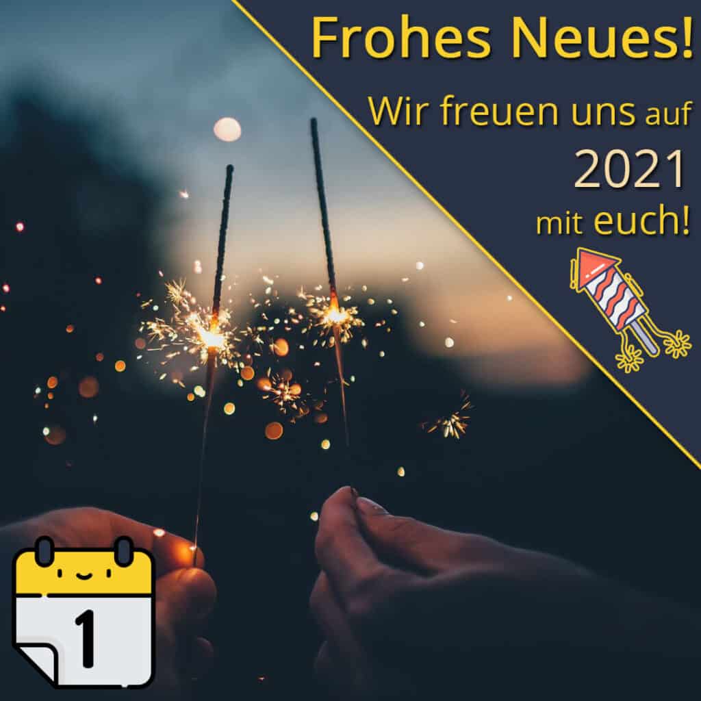 Frohes neues Jahr 2021