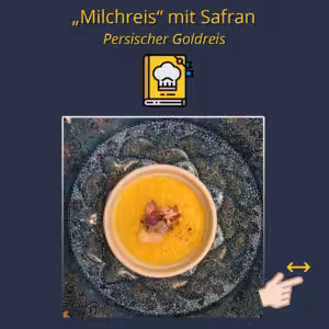 Milchreis mit Safran