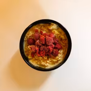 Haferflocken mit Safran